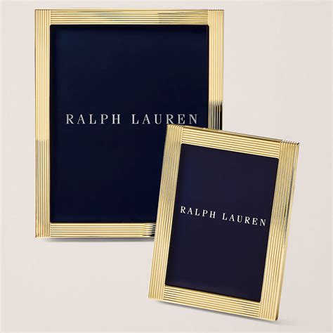 Ralph Lauren Luke 5x7 Frame, Gold