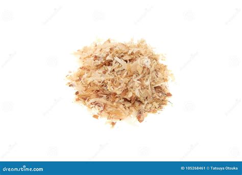 Bonito Flakes in a White Background Stock Image - Image of organic, soup: 105268461