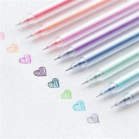 Coloured Gel Pens – Still Serenity