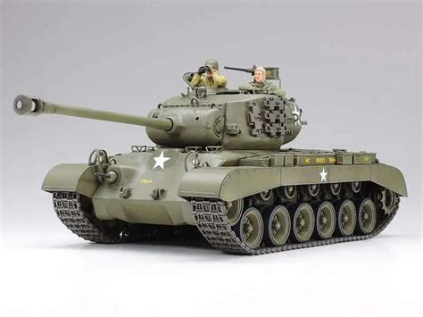 Tamiya USA Military Miniature US Medium Tank M26 Pershing 135 Model Kit ...