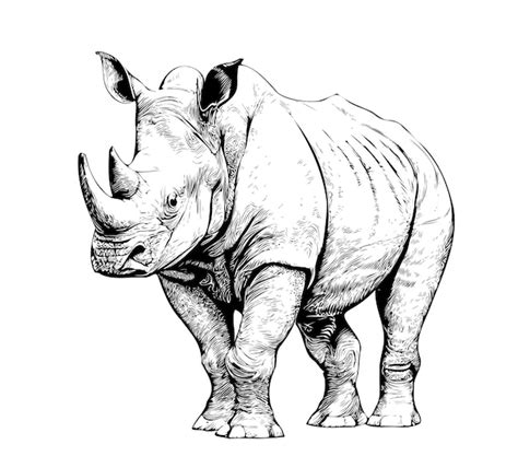 Rhinoceros Drawing