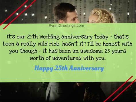 35 Best Happy 25th wedding anniversary Quotes With Images
