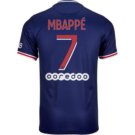 2020/21 Kylian Mbappe PSG Home Jersey - Soccer Master