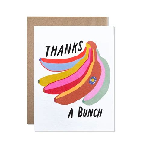 Thanks a Bunch | Greeting card design, Card illustration, Inspirational ...