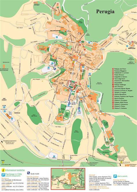 Large Perugia Maps for Free Download and Print | High-Resolution and Detailed Maps