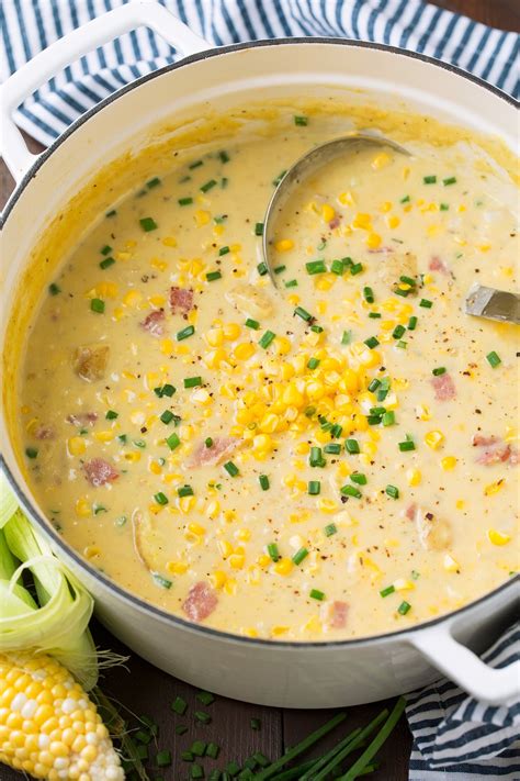 Corn Chowder Recipe {the Best!} - Cooking Classy