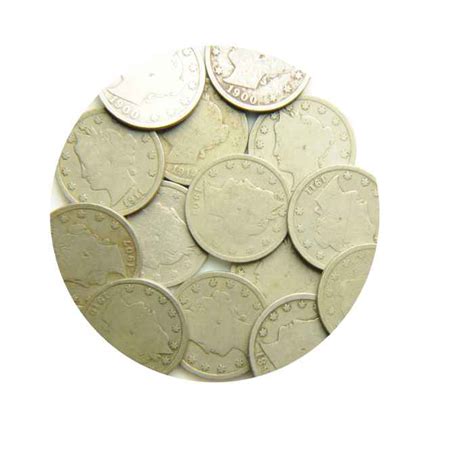 40pc V-Nickel Bag - Jefferson Coin