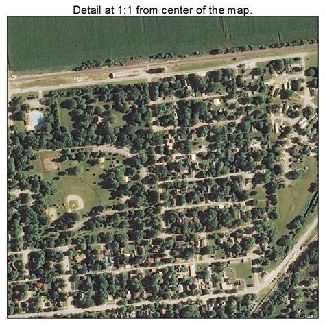 Aerial Photography Map of Dwight, IL Illinois