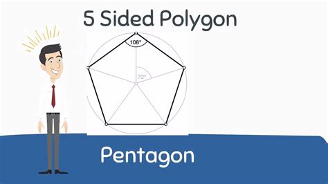 Pentagon Shape . | 5 Sided Polygon | - YouTube