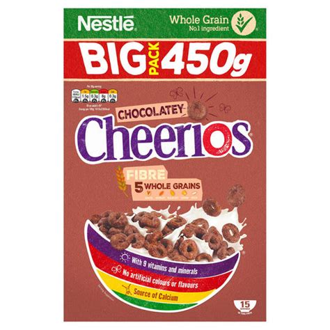 Cheerios Chocolate Cereal 450g Box | Everyday & Family Cereal | Iceland ...