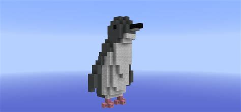 Giant penguin statues [scale 50:1] Minecraft Map