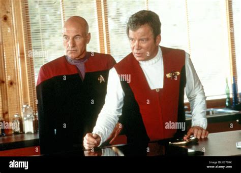 STAR TREK GENERATIONS PATRICK STEWART AND WILLIAM SHATNER A PARAMOUNT ...