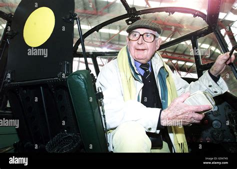 Lancaster Bomber Pilot Stock Photo: 106815413 - Alamy