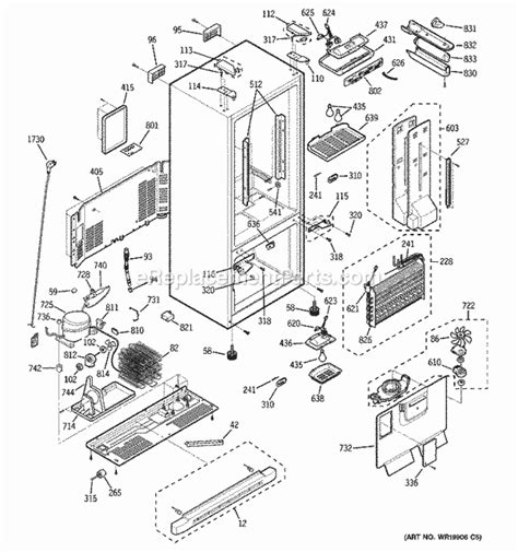 Ge Refrigerator Parts Diagram | Reviewmotors.co