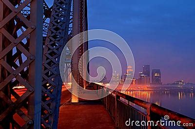 Louisville, Kentucky Skyline At Sunrise Royalty Free Stock Photography ...