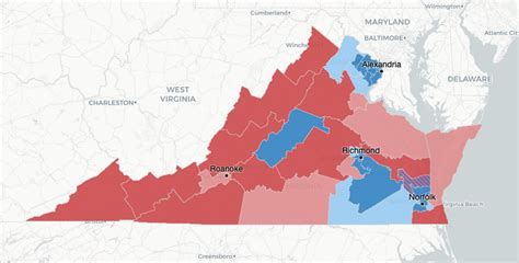 Map Virginia Senate Districts – Get Latest Map Update