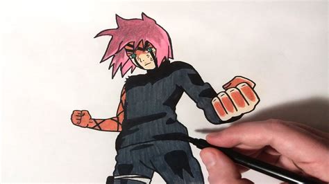 Speed Drawing Mitotic Byakugou Seal Sakura Haruno (Naruto Shippuden) - YouTube