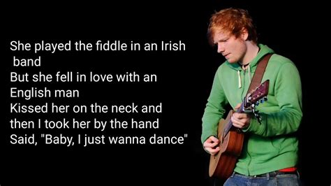 Galway girl Ed Sheeran lyrics song - YouTube