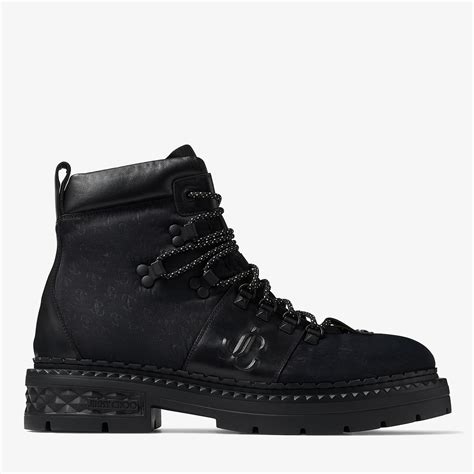 Jimmy Choo Marlow Hiking Boot in Black for Men | Lyst