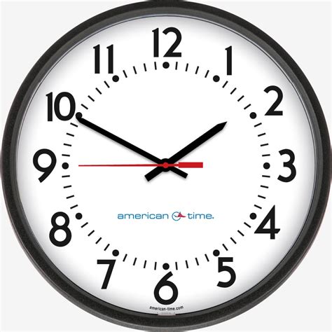 Power over Ethernet (PoE) Analog Wall Clocks | American Time