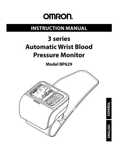 Instruction Manual - Omron Healthcare