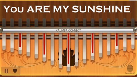 You Are My Sunshine Kalimba Tutorial || Kalimba Lesson - YouTube