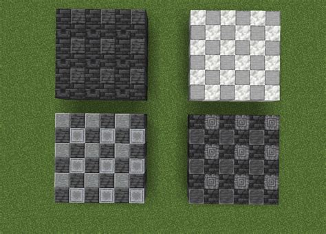 Simple 1.17 modern floor patterns : r/Minecraft