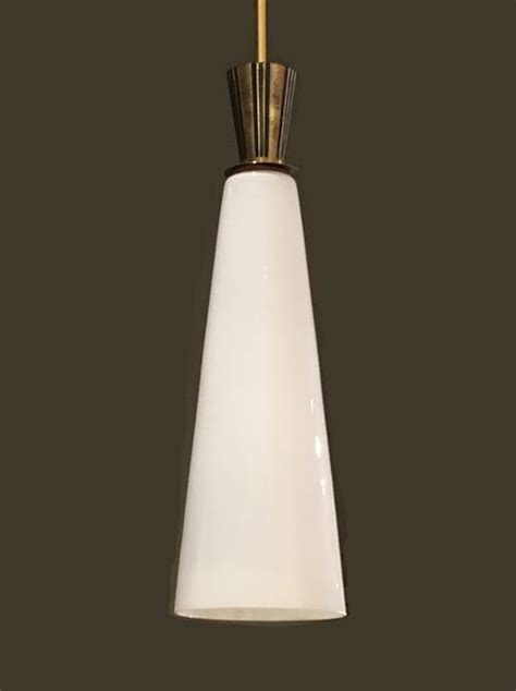 White Glass Pendant Light | Matt Mitchell