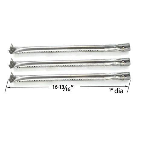 3 PACK REPLACEMENT STAINLESS STEEL BURNER FOR STERLING FORGE, COSTCO KIRKLAND, CHARMGLOW ...