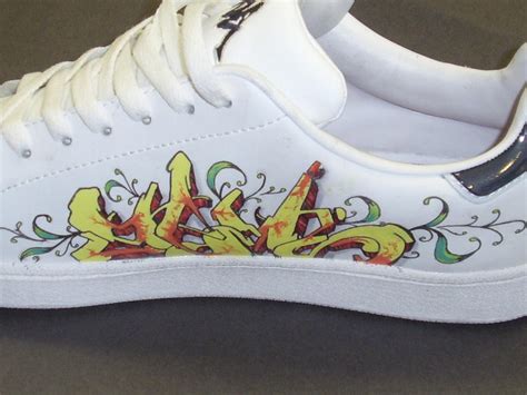 graffitied shoes by sirius06 on DeviantArt