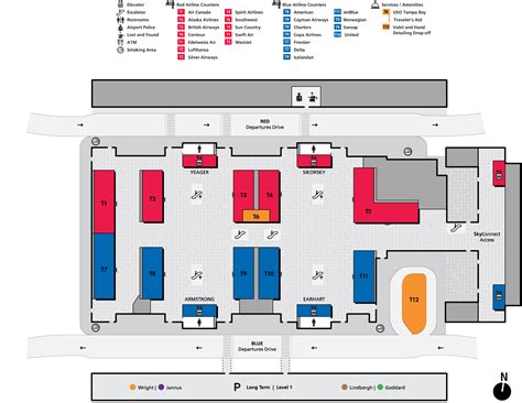 Airport Layout Map