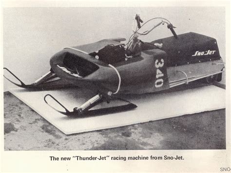 CLASSIC SNOWMOBILES OF THE PAST: 1972 SNO-JET THUNDER-JET