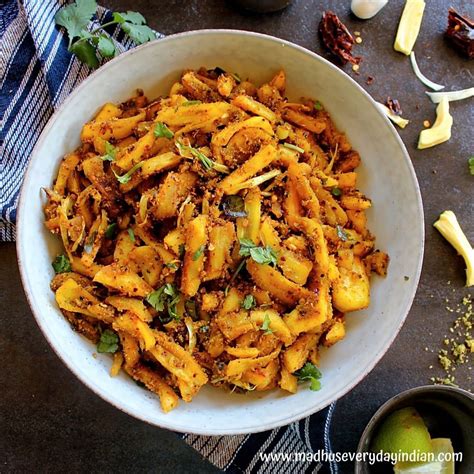 Indian Jackfruit Fry | Jackfruit Palya - Madhu's Everyday Indian