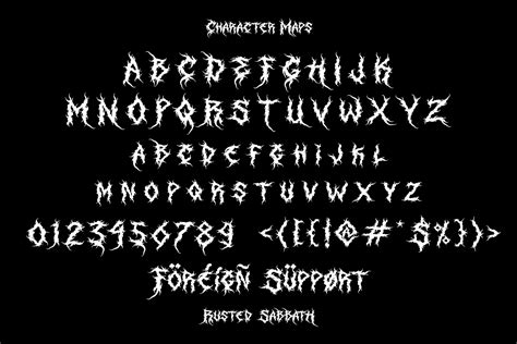 Rusted Sabbath | Black Metal Font By Bluetype | TheHungryJPEG