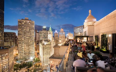 Trump Hotel Chicago Rooftop Bar - byblogmy