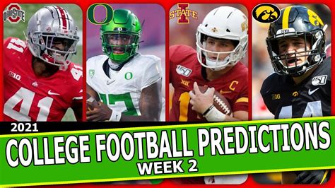 WATCH: 40 College Football Predictions Week Two