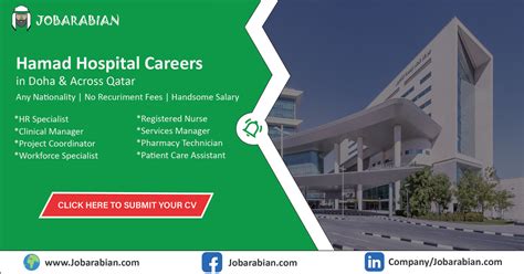 Hamad Hospital Careers 2024 in Doha | Latest HMC Qatar Jobs