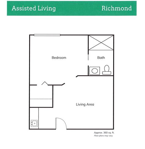 Floor Plan - Vista Lake Senior Living Center