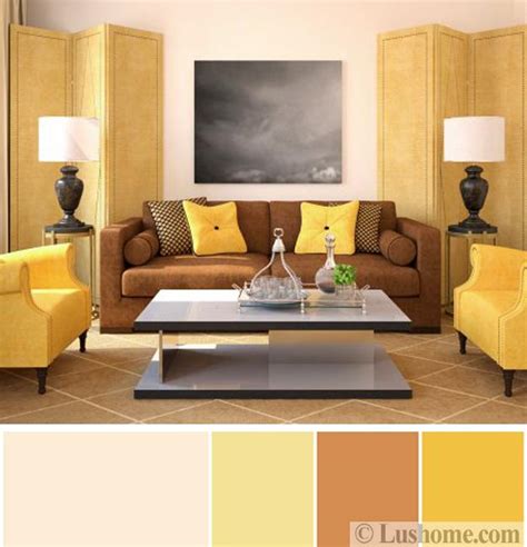 Sunny Yellow and Brown Colors Inspired by Delicious and Healthy Holiday ...