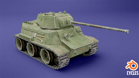 MT-25 USSR Toon Tank -Big- | GameDev Market