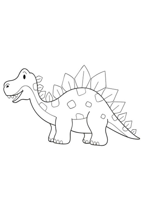 Coloring Pages | Free Printable Dinosaur Coloring Pages for Kids