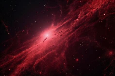 Premium Photo | Red nebula in deep space Elements of this image furnished