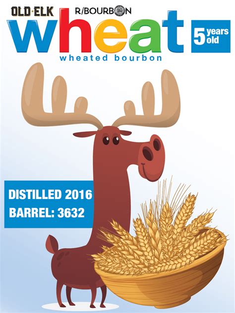 2021 – r/bourbon Old Elk Wheated Bourbon “Wheat” (Old Elk Cereal Series) – Jay West | t8ke