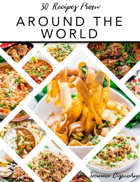 30 Recipes From Around The World - Free eCookbook - Jo Cooks