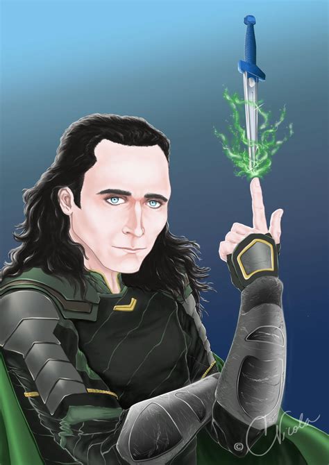 Loki with dagger by Cris-Nicola on DeviantArt