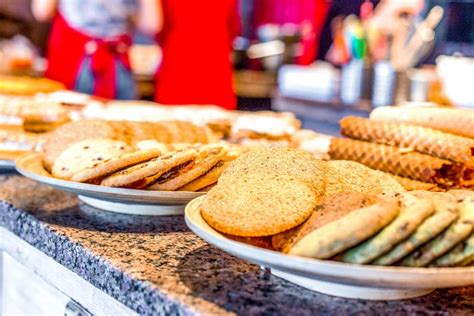 Different Types of Sweet Pastries on Plates Stock Image - Image of plate, bakery: 238266159