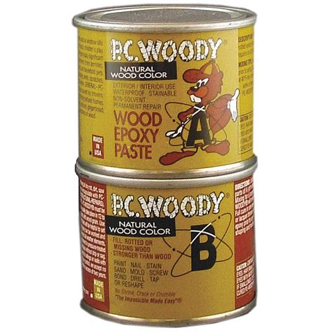 PC PRODUCTS 83338 Epoxy,Wood Filler,Tan,6 Oz. Can 54983083338 | eBay