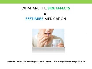 PPT - What are the Side effects of taking Ezetimibe PowerPoint ...