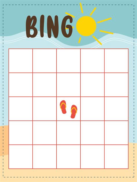 Printable Bingo Cards Editable Template