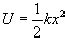 Spring Potential Energy Equations Formulas Calculator